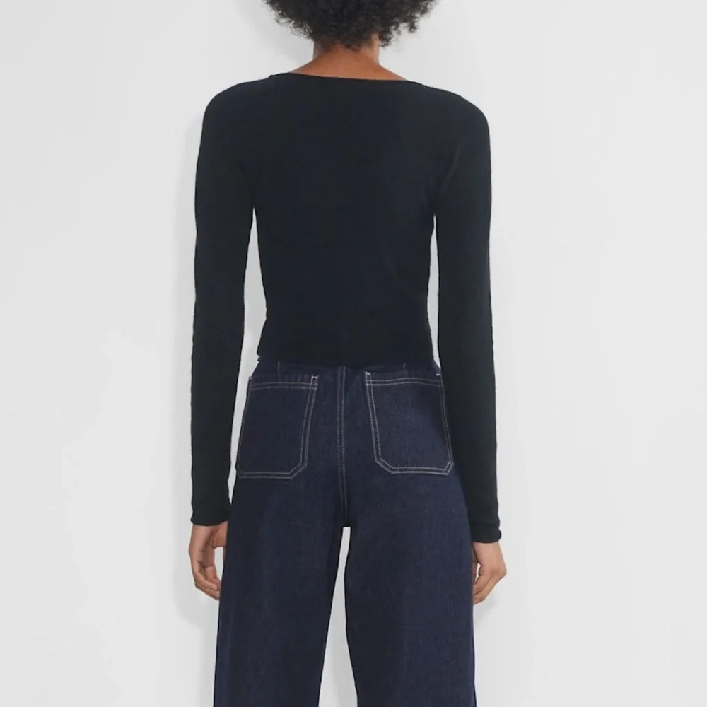 NWOT Aritzia Wilfred Santorini Cardigan - Picture 4 of 10